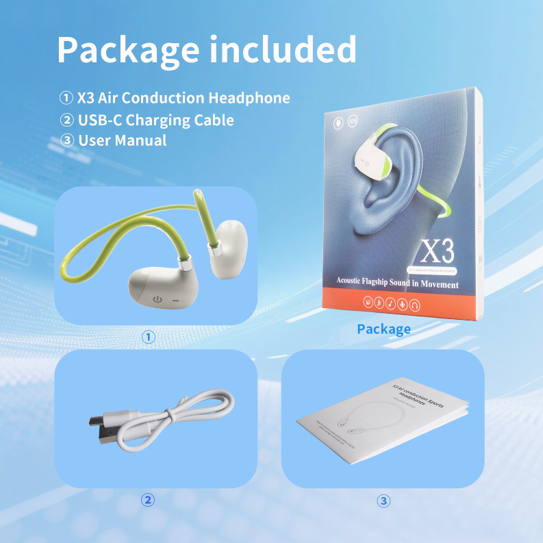 X3 Air conduction Sports Headphones
