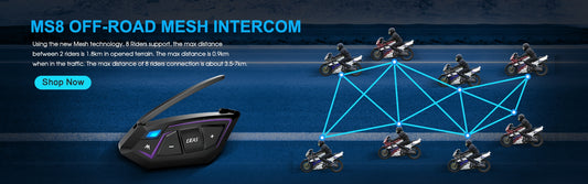 A motorcycle bluetooth intercom is a communication