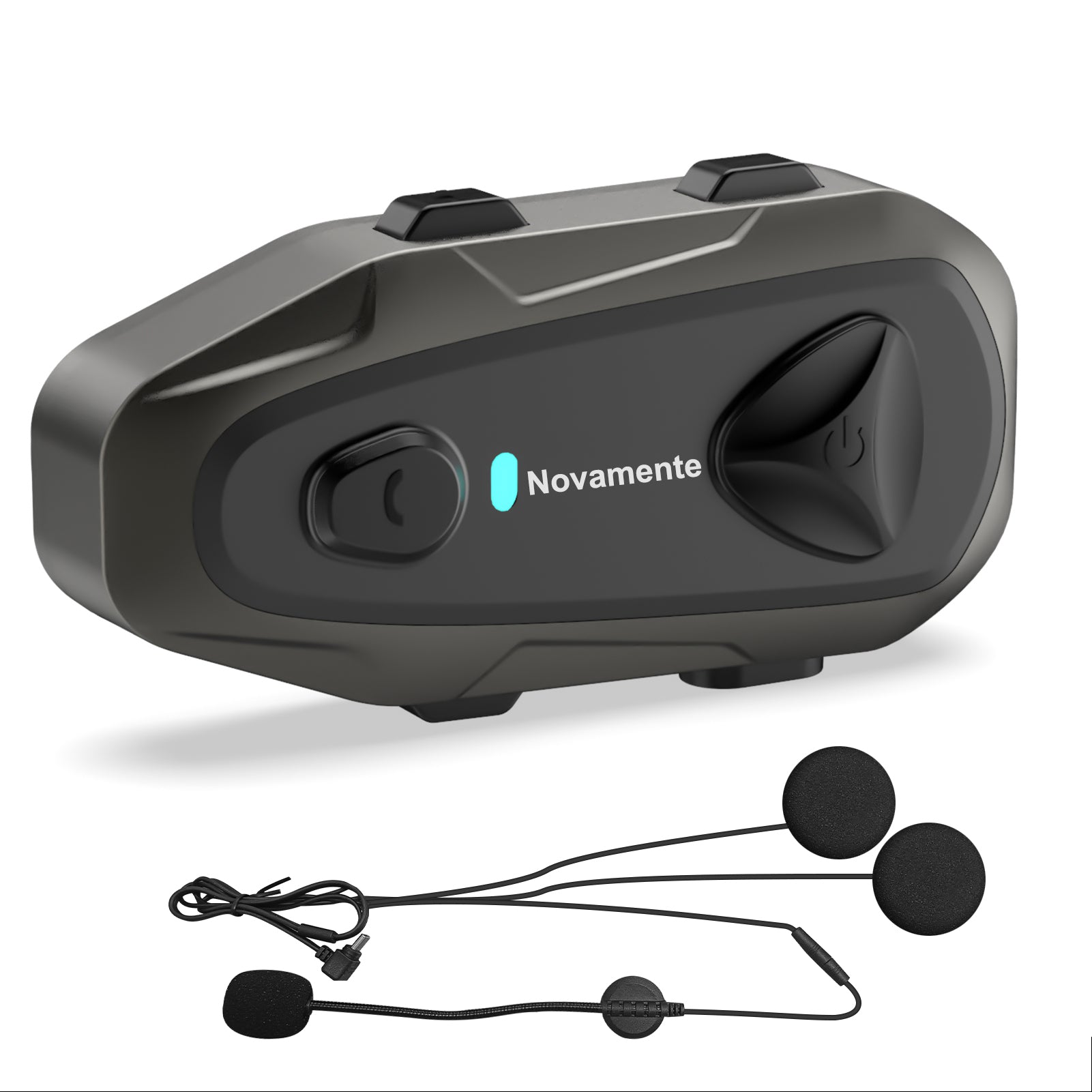 Novamente E1 Motorcycle Bluetooth Helmet Headset 5.3