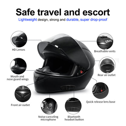 Casque de moto intelligent EJEAS AiH1