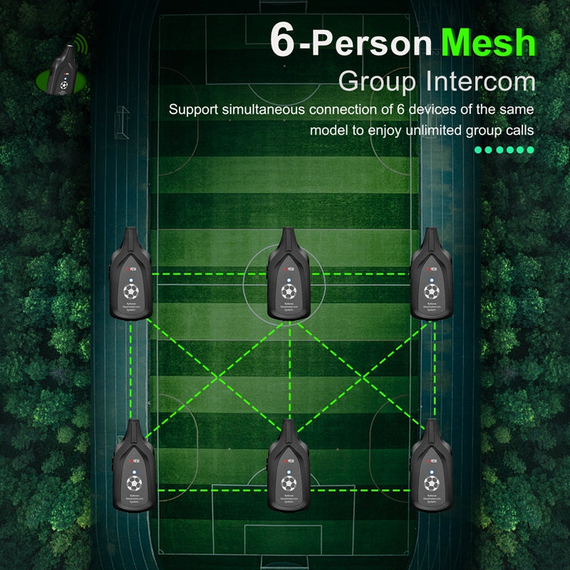 EJEAS F6 Referee Mesh Communication System