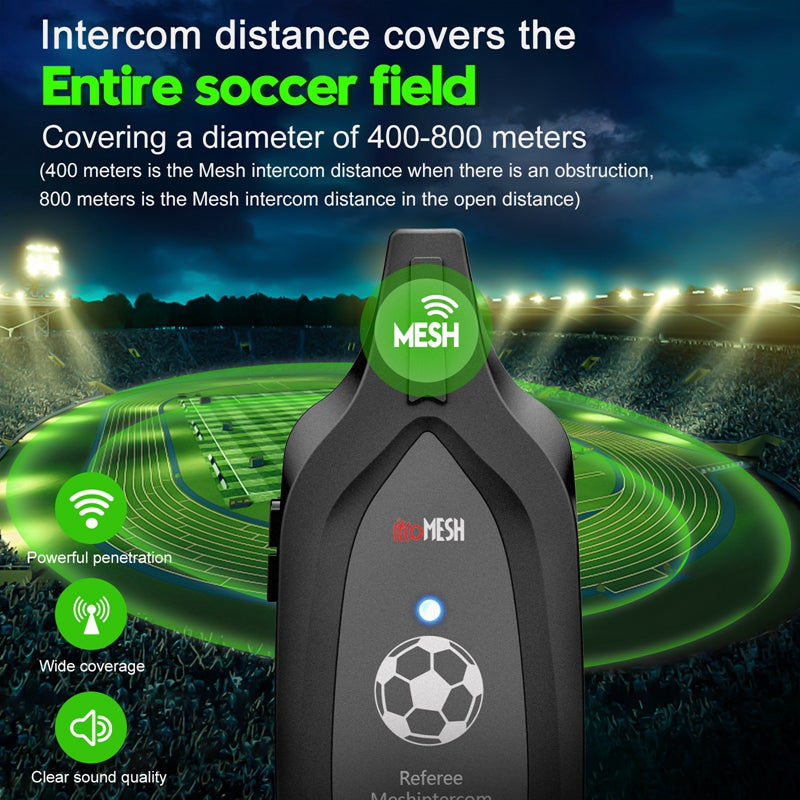 EJEAS F6 Referee Mesh Communication System