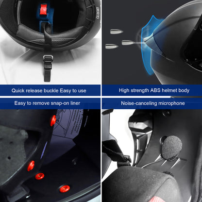 Casque de moto intelligent EJEAS AiH1