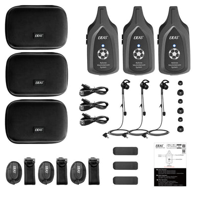 Sistema de comunicação de malha de árbitro EJEAS F6