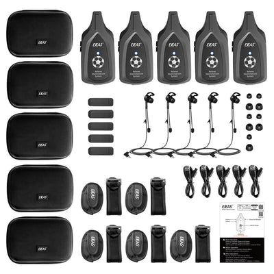 Sistema de comunicação de malha de árbitro EJEAS F6