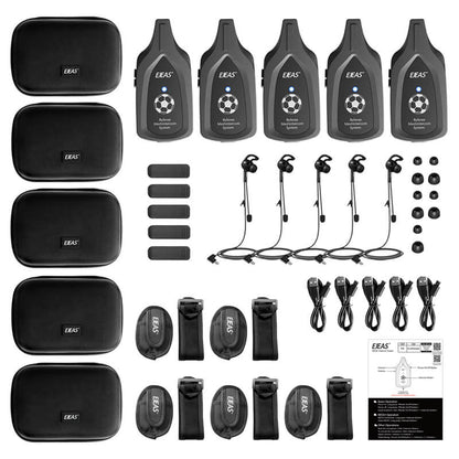 Sistema di comunicazione Mesh arbitro EJEAS F6