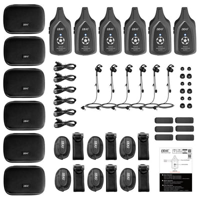 Sistema de comunicação de malha de árbitro EJEAS F6