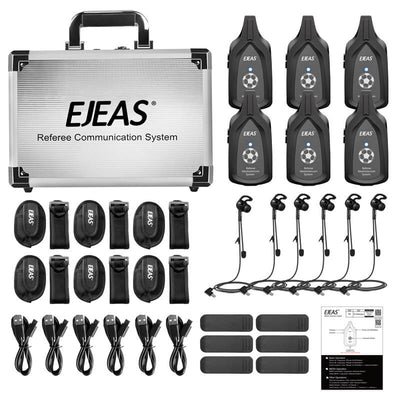 Sistema de comunicação de malha de árbitro EJEAS F6