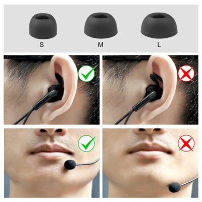 HIFI-R4_Type-C Interface with PTT In-ear Earphone for V6C / V4C / FBIM