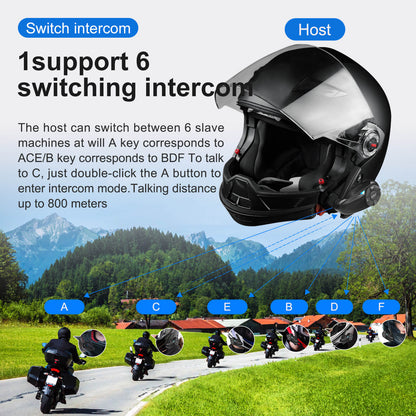 EJEAS Q7 Motorcycle Bluetooth Intercom