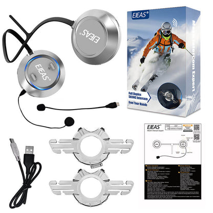 EJEAS S2 Ski Helmet Intercom Mesh Communication System