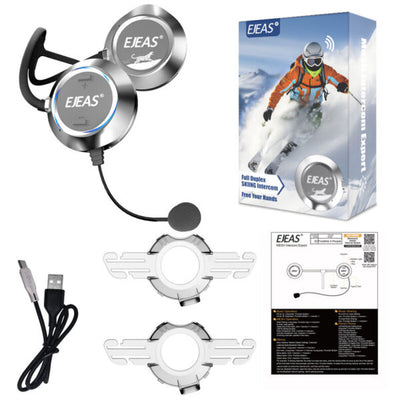 EJEAS S2 Snow Leopard Ski Helmet Music Mesh Intercom