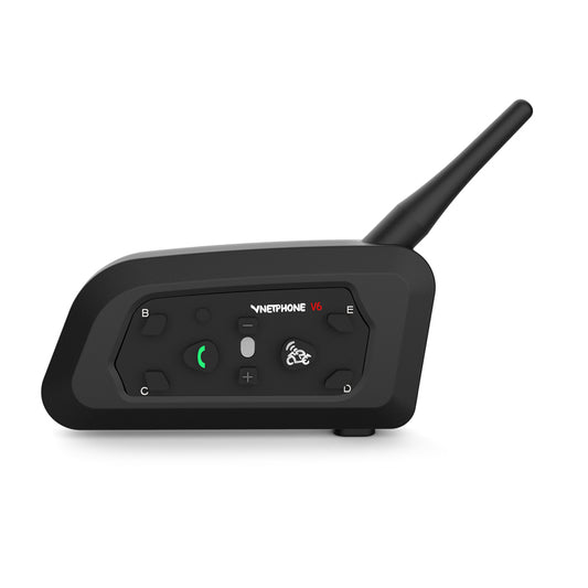 Intercomunicador Bluetooth para capacete de motocicleta Vnetphone V6