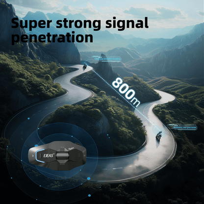 EJEAS X10 Plus New MESH+5G Motorcycle Helmet Intercom System