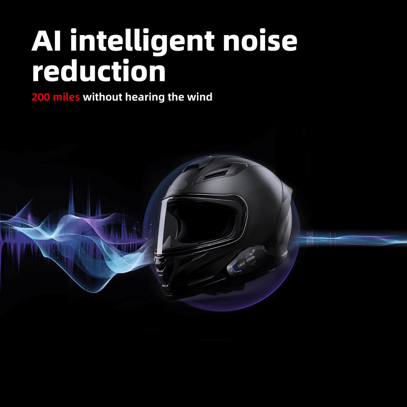 EJEAS X10 Plus New MESH+5G Motorcycle Helmet Intercom System
