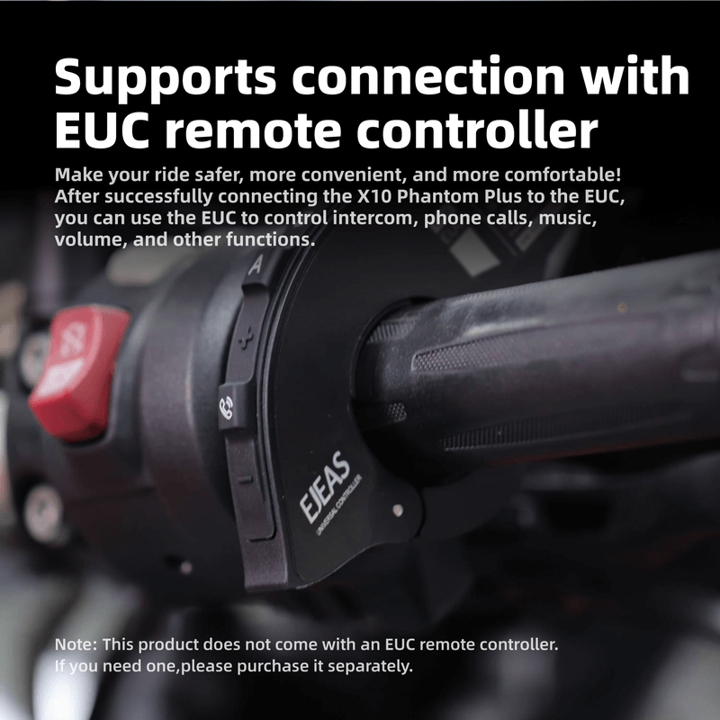 EJEAS X10 Plus New MESH+5G Motorcycle Helmet Intercom System