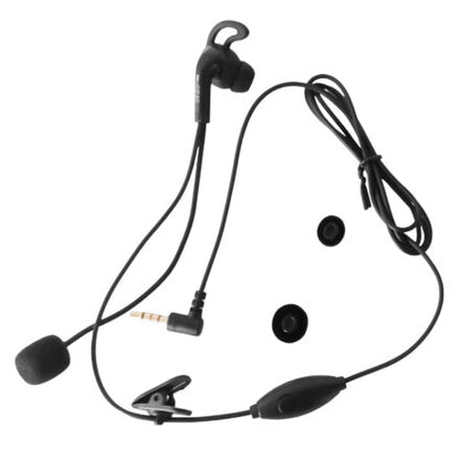 Referee intercom PTT Ear Hook Monaural Earphone for FBIM