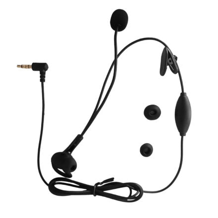 Interphone d'arbitre PTT crochet d'oreille écouteur monaural pour FBIM/V6C/V4C