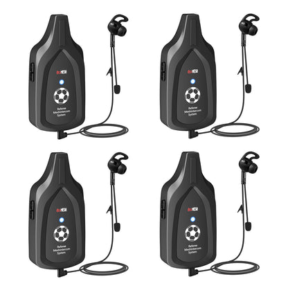 EJEAS 6PCS F6 Referee Mesh Intercom With Suitcase