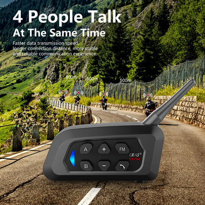 EJEAS V4 Plus Intercom Double Pack with EUC