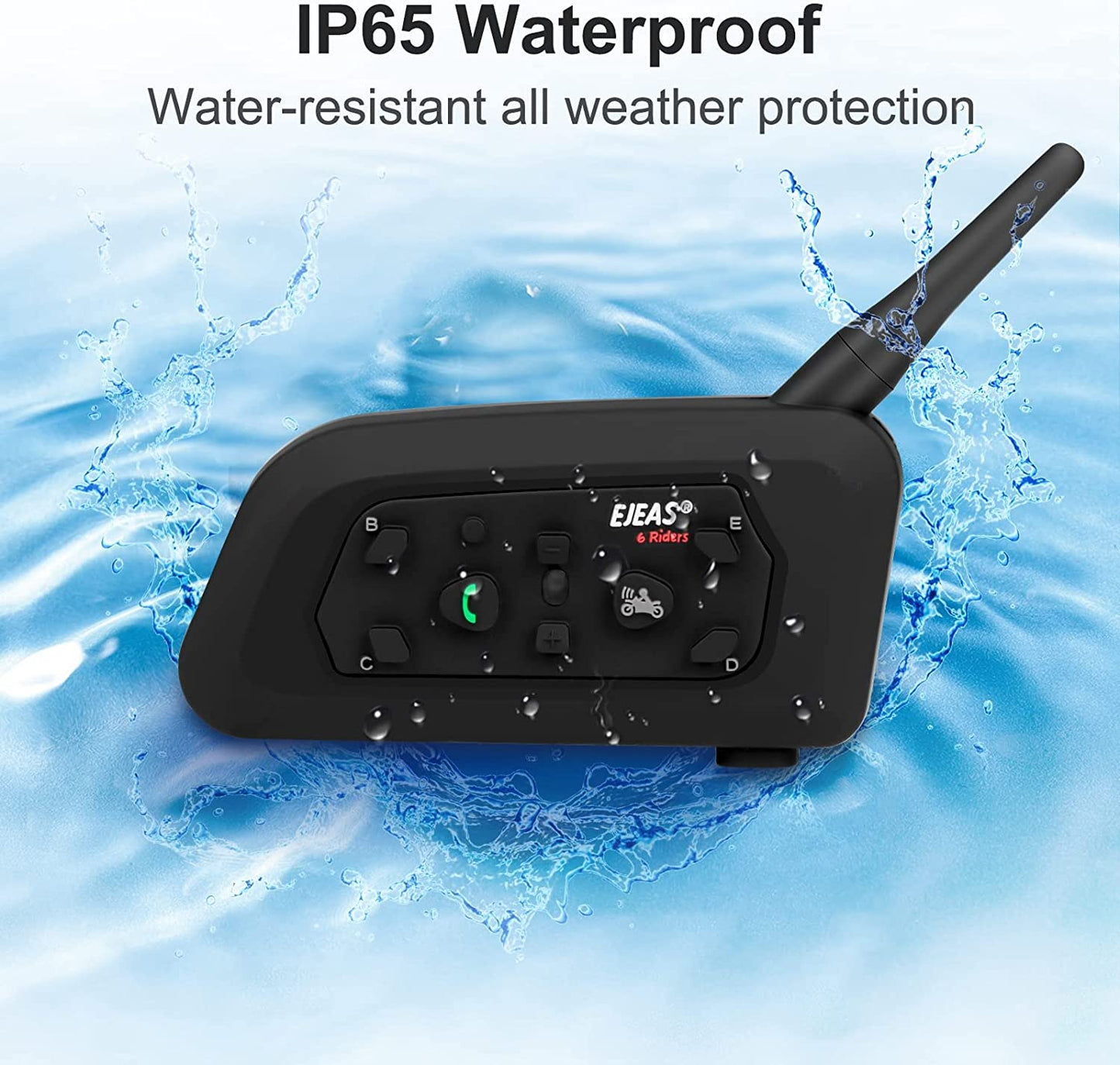 EJEAS V6C Referee Bluetooth Intercom with Armband