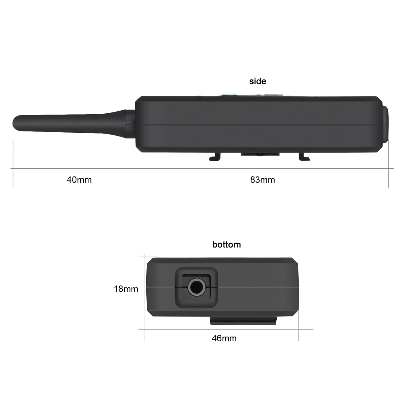EJEAS 4PCS FBIM Referee Intercom