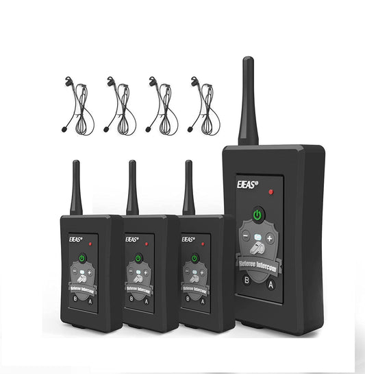 EJEAS 4PCS FBIM Referee Intercom