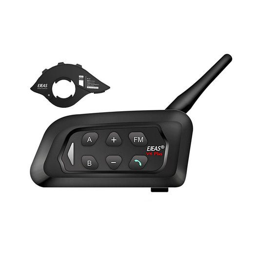 Intercomunicador Bluetooth para motocicleta EJEAS V4 Plus com EUC