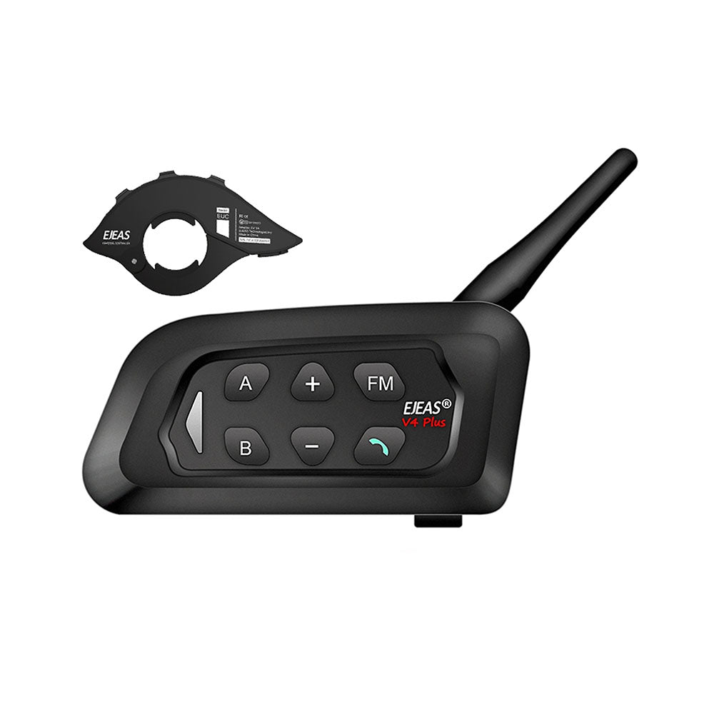 EJEAS V4 Plus Motorcycle Bluetooth Intercom with EUC